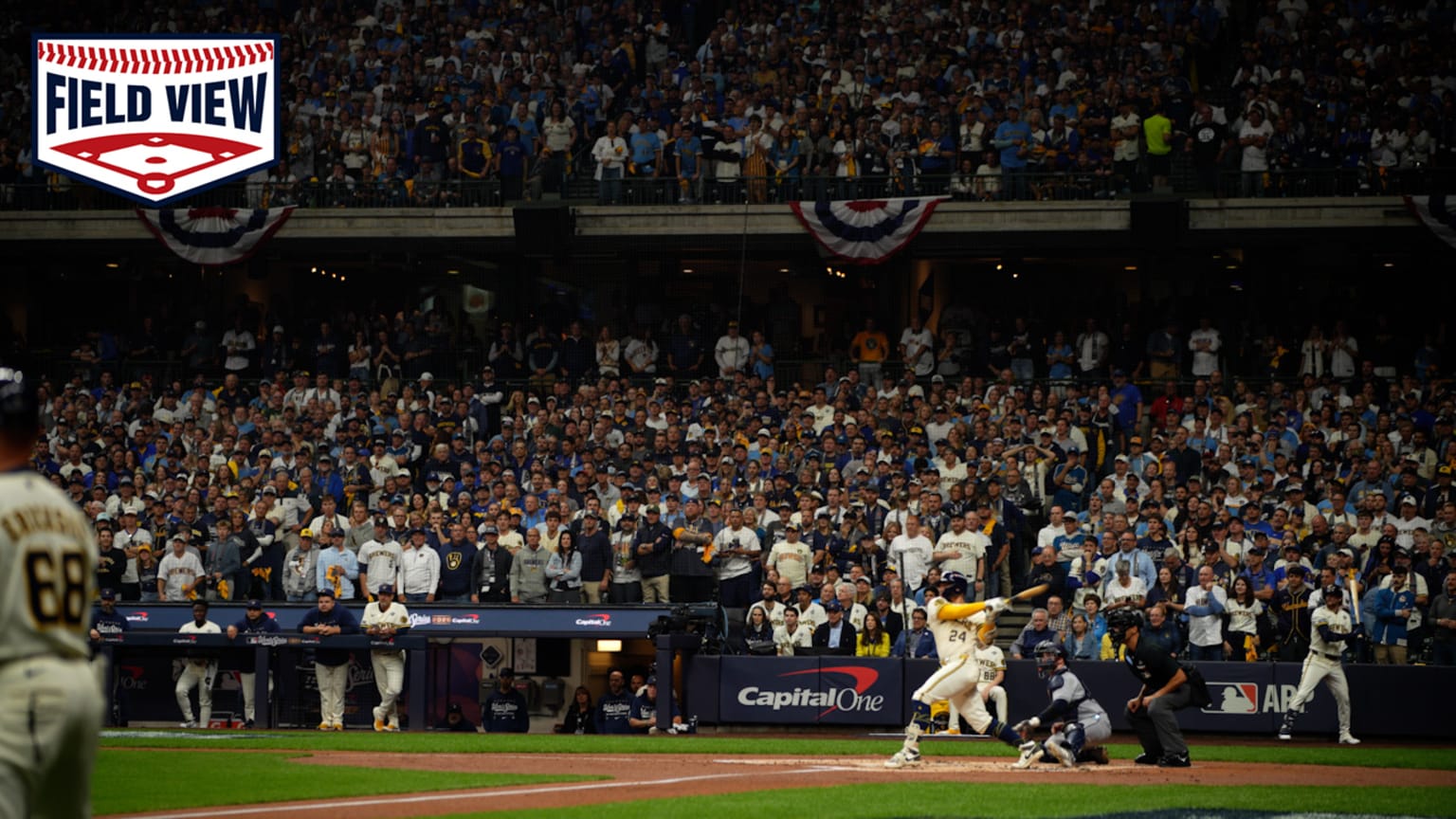Field View: William Contreras' RBI single | 10/23/2026 | Houston Astros
