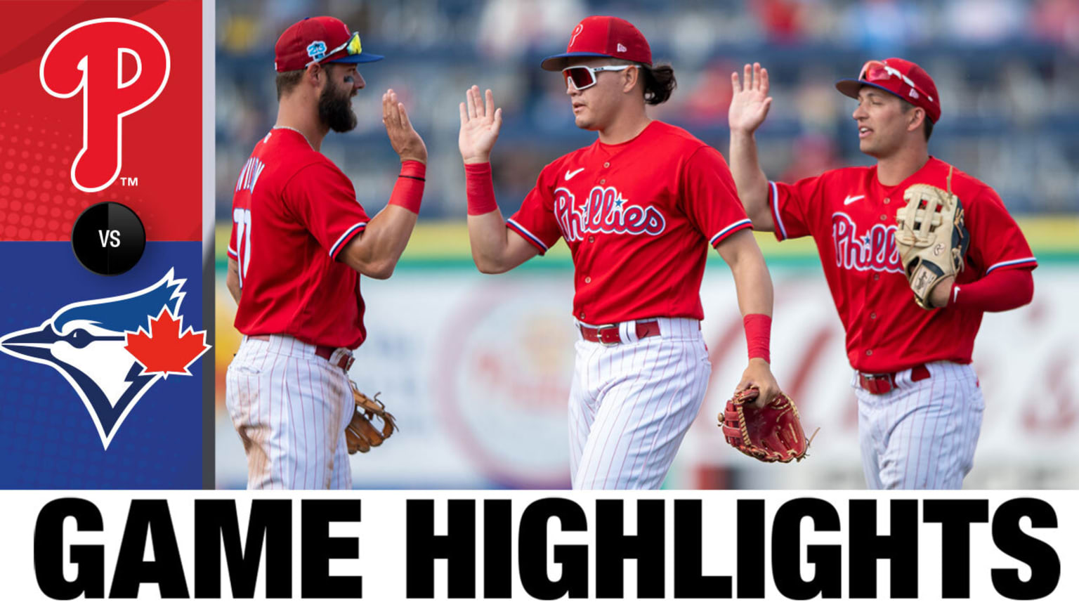 Phillies vs. Blue Jays Highlights 03/27/2023 Philadelphia Phillies