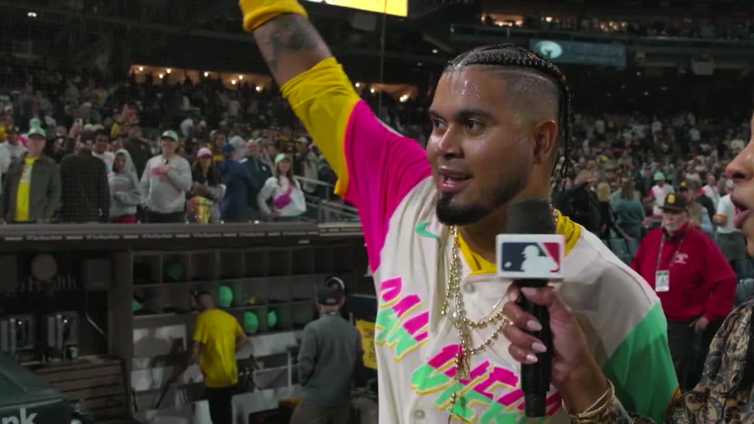 Luis Arráez Habla De Su Hit De Oro 10 05 2024 Los Padres De San Diego