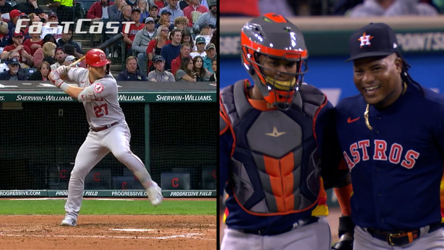 Mike Trout homers FastCast 09/13/2022