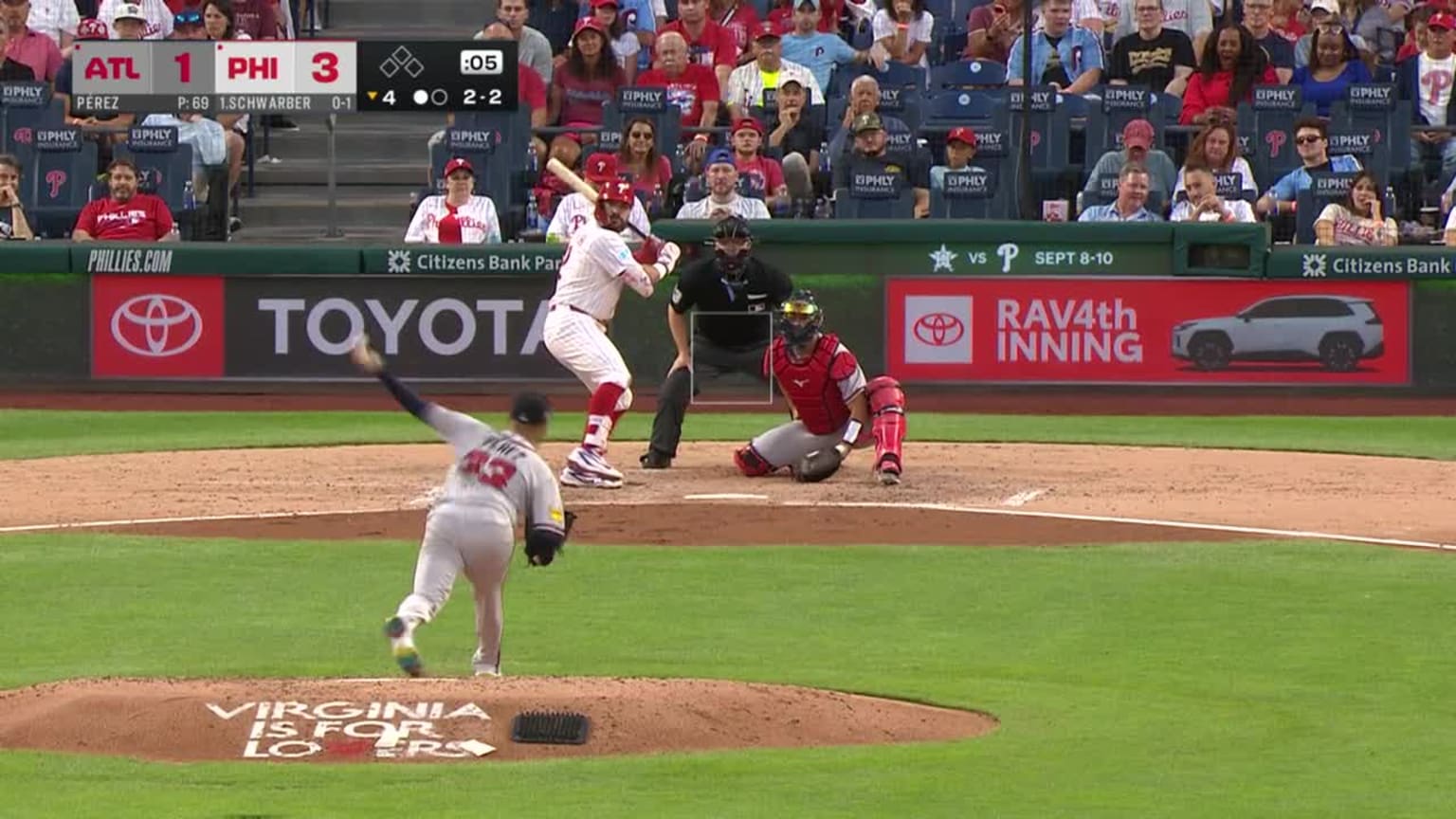 Kyle Schwarber's solo home run (41) | 09/05/2026 | Philadelphia Phillies