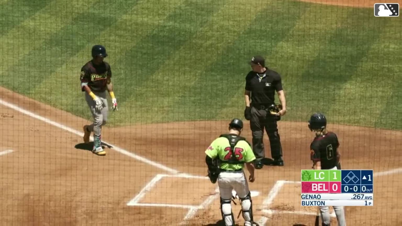 Angel Genao's home run 06/09/2024