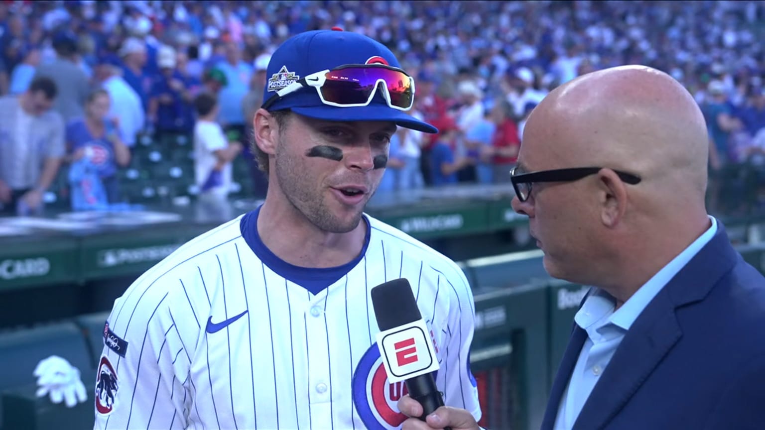 Nico Hoerner talks Cubs' Game 1 win