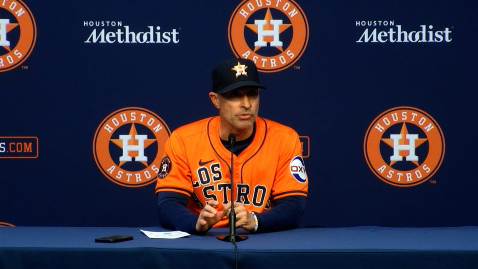 Joe Espada on Verlander's start, Tucker's big game | 09/20/2024 | MLB.com
