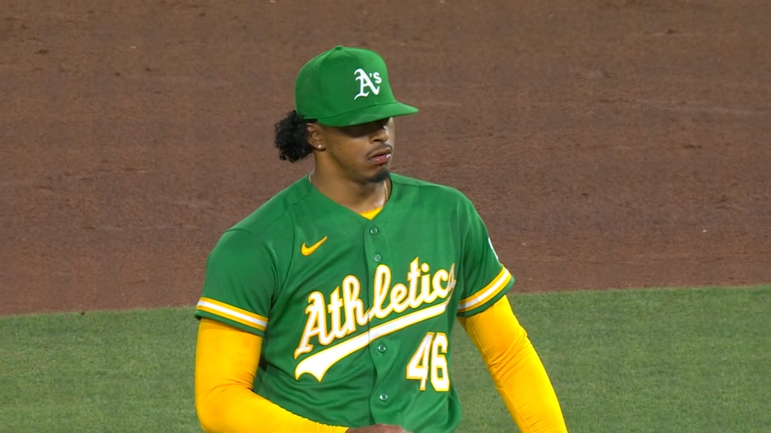 Luis Medina poncha a Aaron Judge
