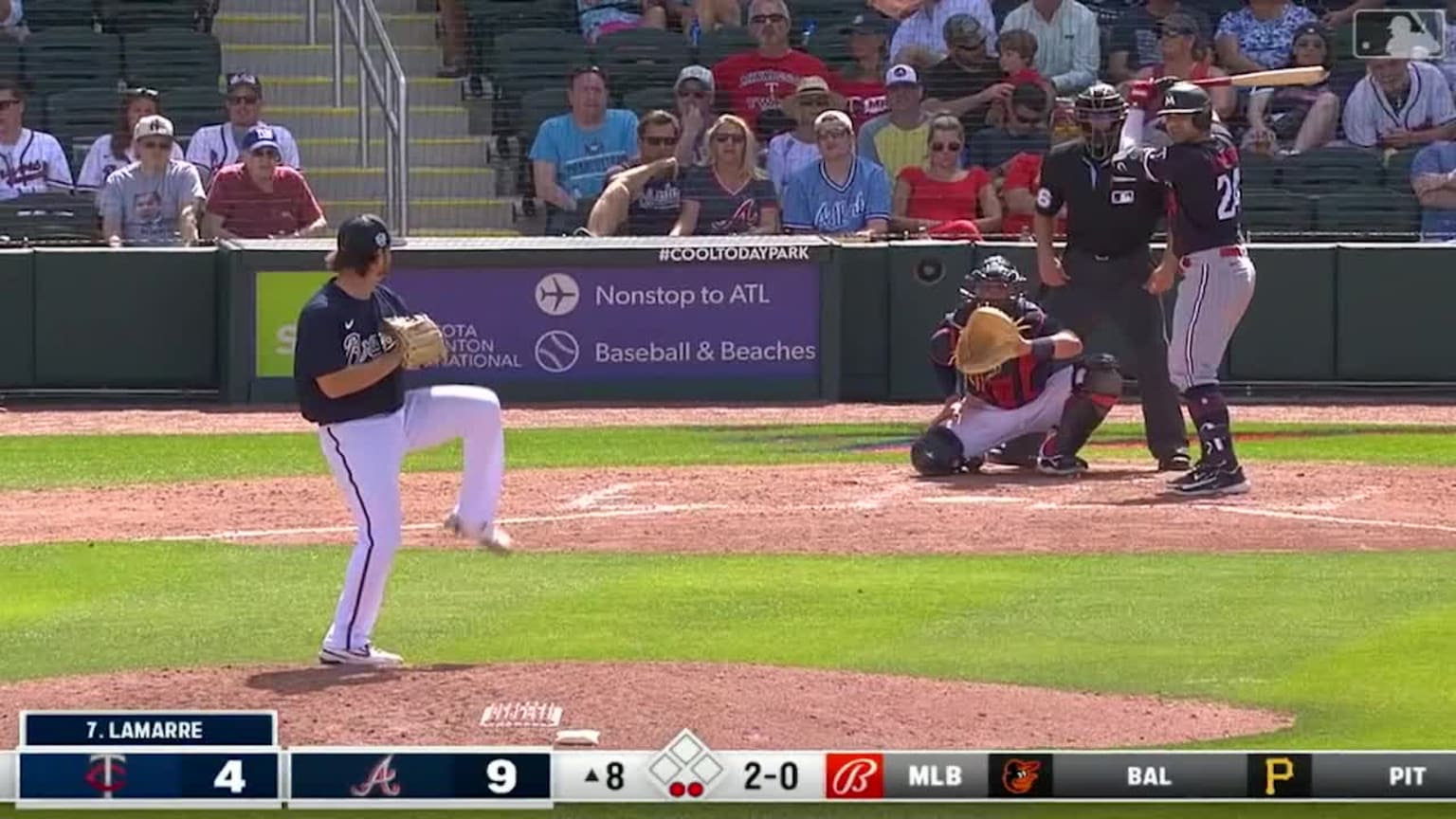 Forrest Wall leaps and takes a home run away 03/25/2023