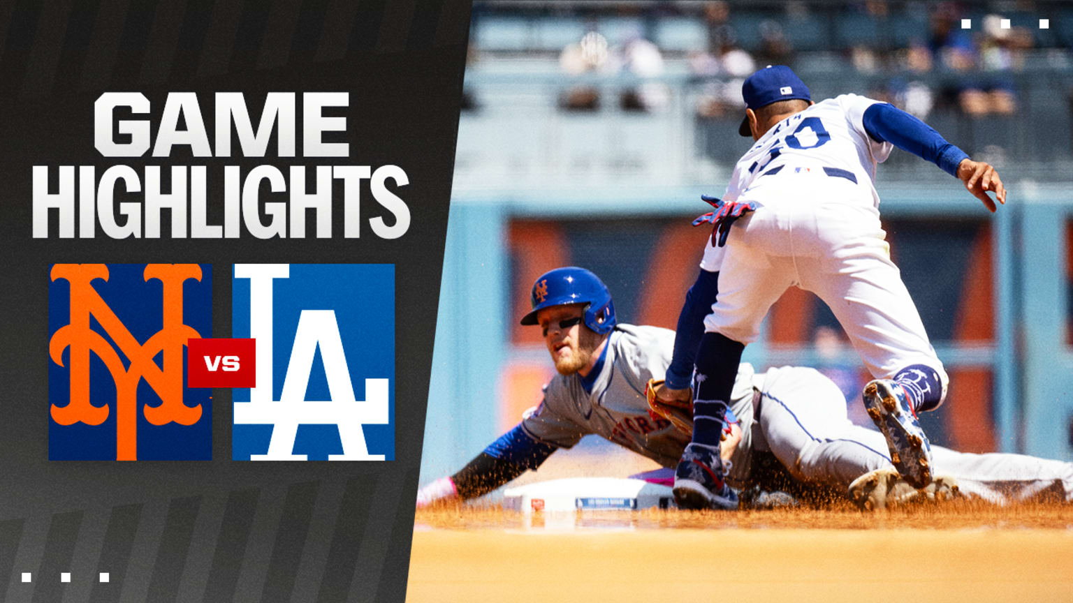 Mets vs. Dodgers Highlights 04/21/2024 Los Angeles Dodgers
