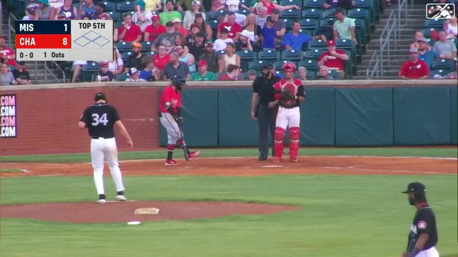 Julian Aguiar records his fifth and final strikeout 07/16/2023