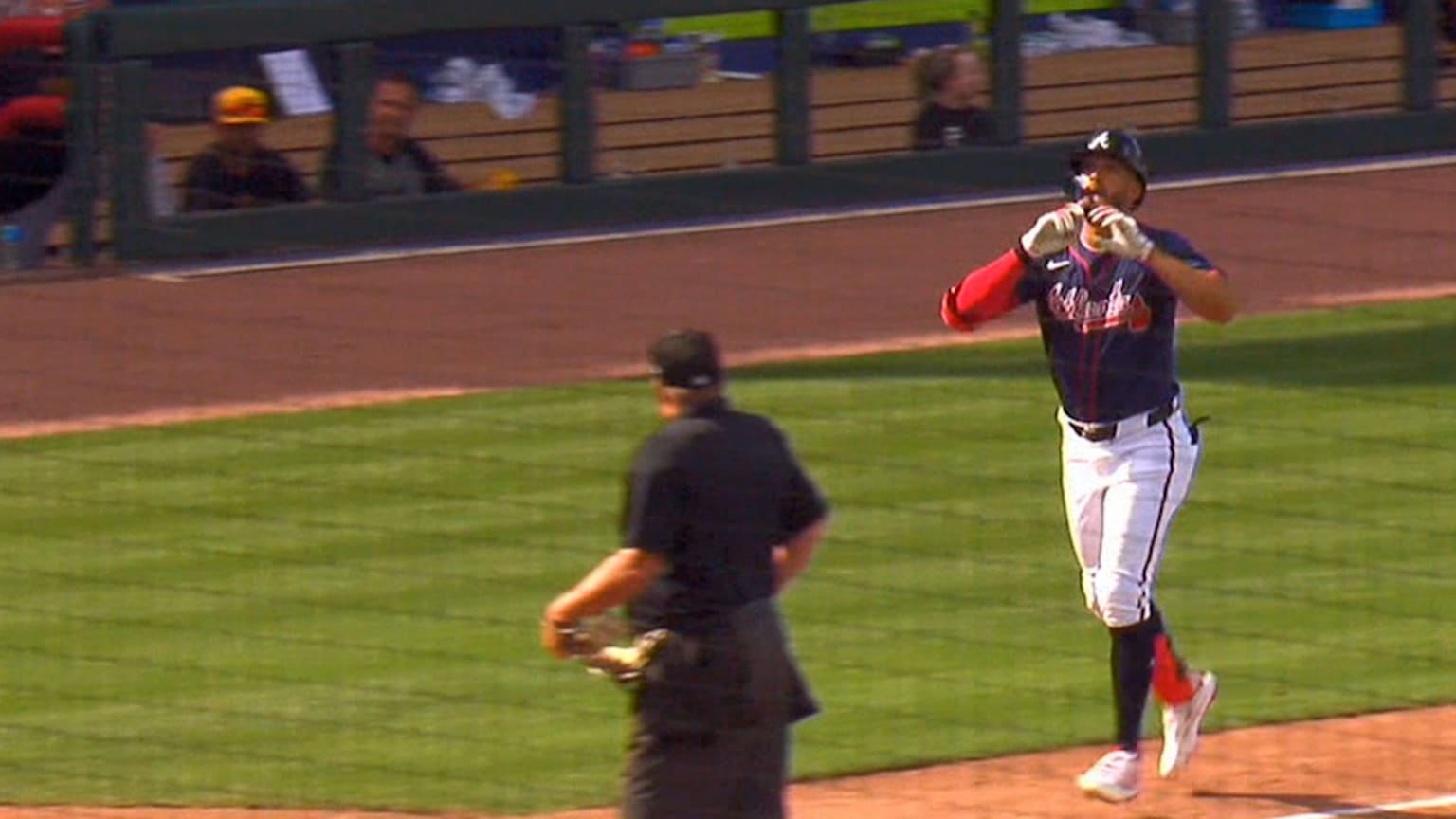 Luis Liberato's gametying home run 03/08/2024 Atlanta Braves