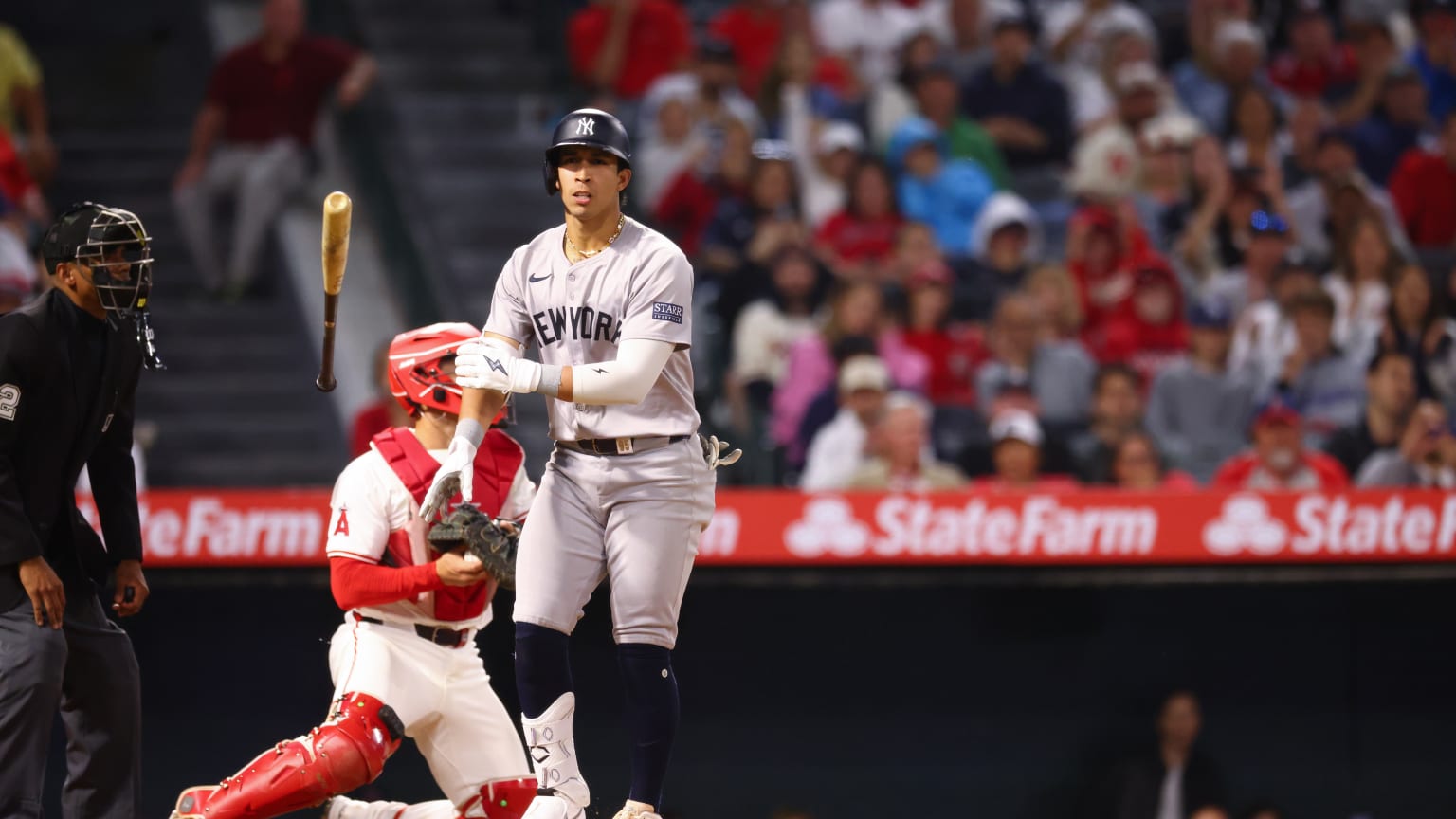 Oswaldo Cabrera's RBI walk 05/30/2024 New York Yankees