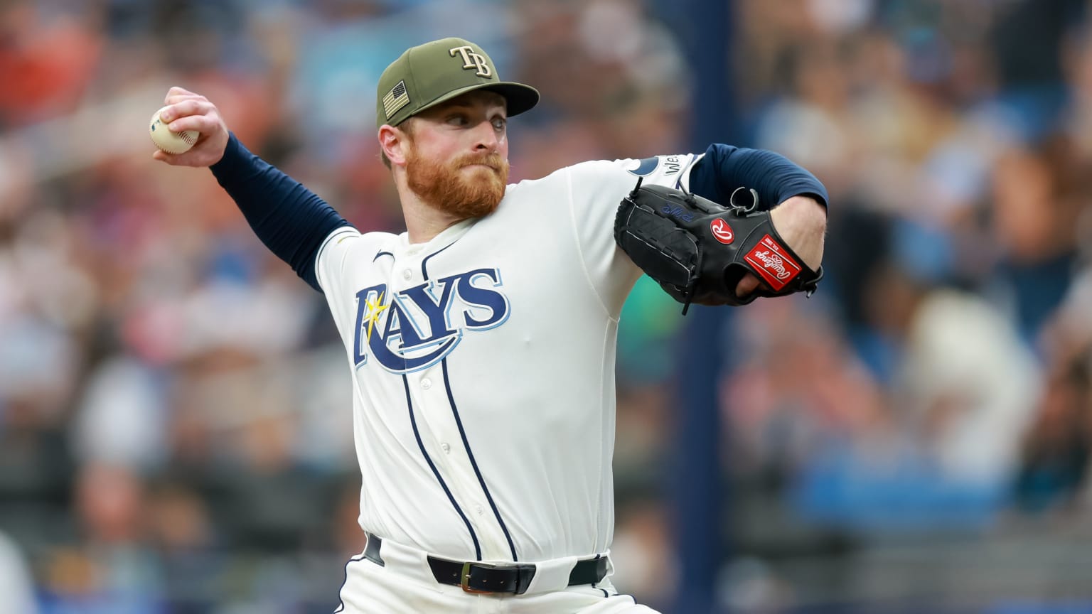 Drew Rasmussen poncha a Kyle Stowers | 17/05/2026 | Los Rays de Tampa Bay