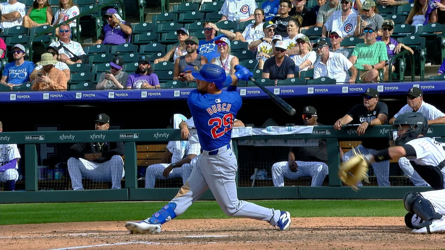 Data Viz: El HR de Michael Busch | 15/09/2024 | Los Cubs de Chicago