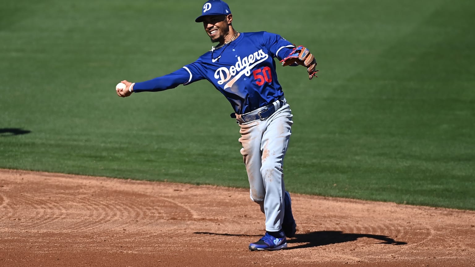 Mookie Betts to play shortstop for the Dodgers | 03/09/2024 | Los ...