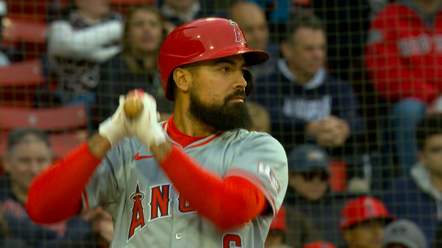 Anthony Rendon's sacrifice fly to center field | 04/14/2024 | Los ...