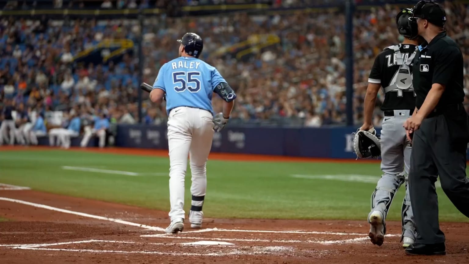 Check out Raley's home run 04/23/2023 Tampa Bay Rays