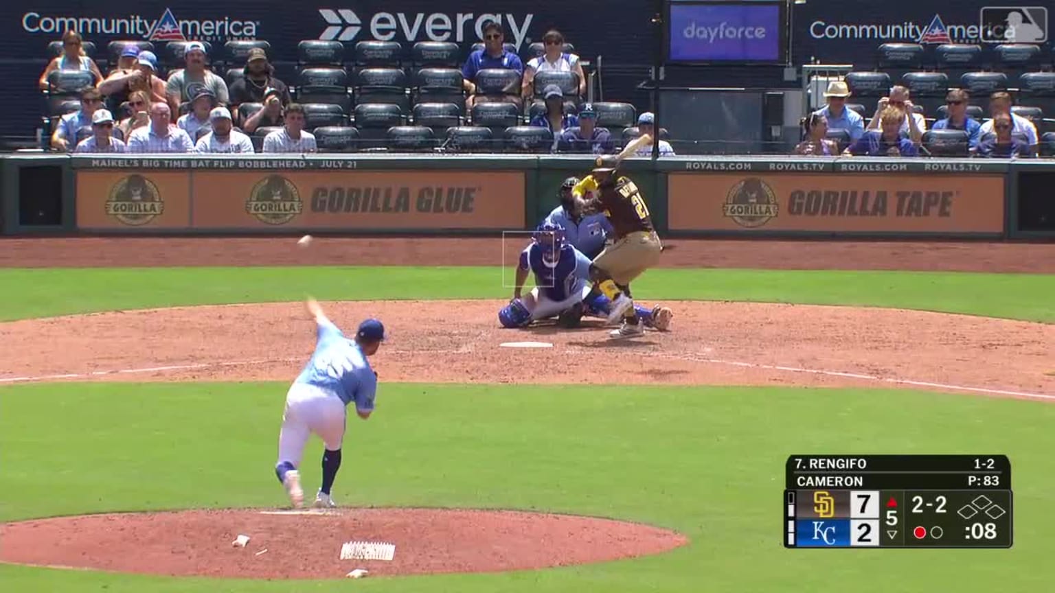Ball 3 is confirmed after ABS challenge | 07/19/2026 | MLB.com