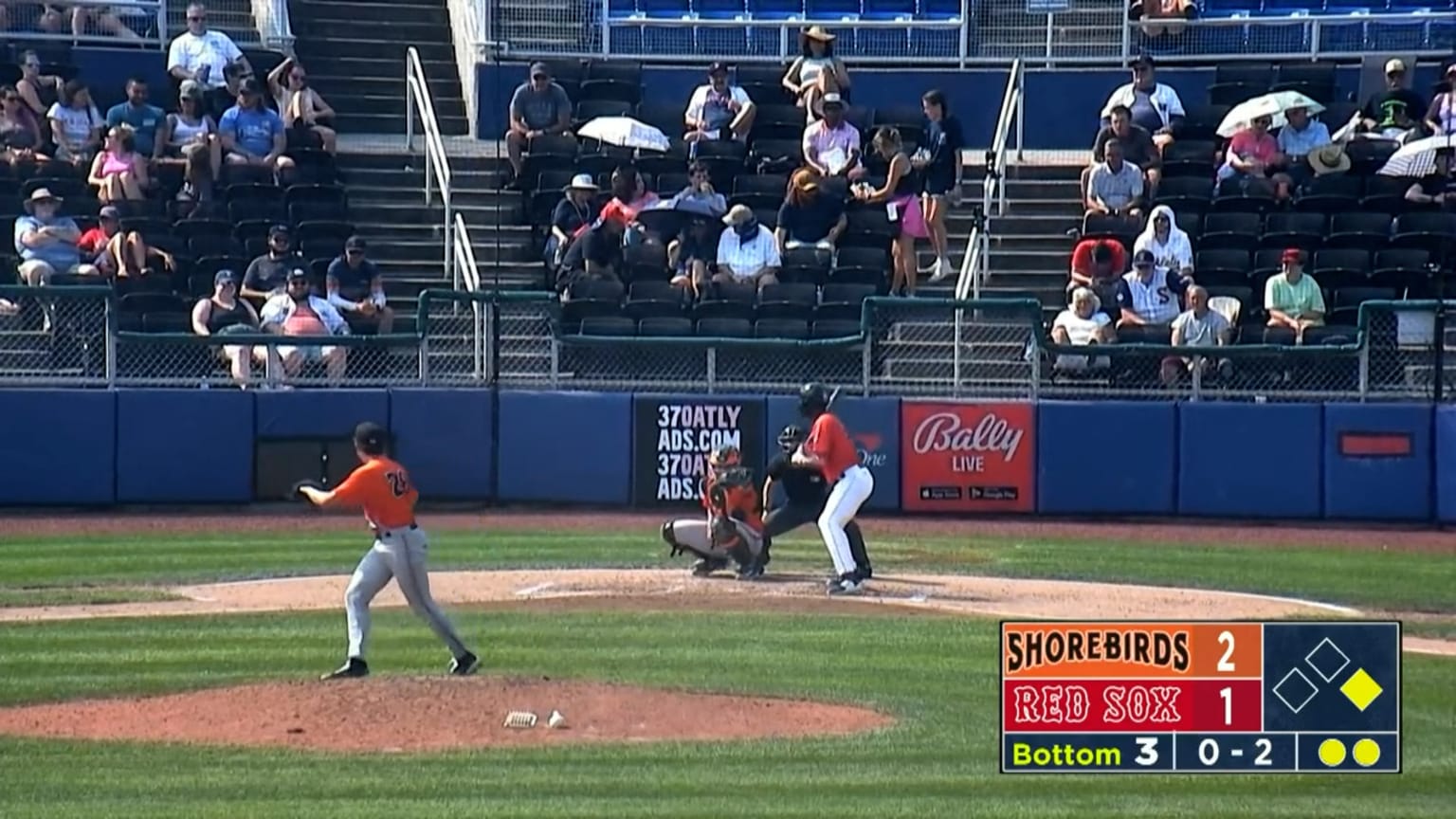Orioles prospect Zack Showalter notches a strikeout 07/16/2023