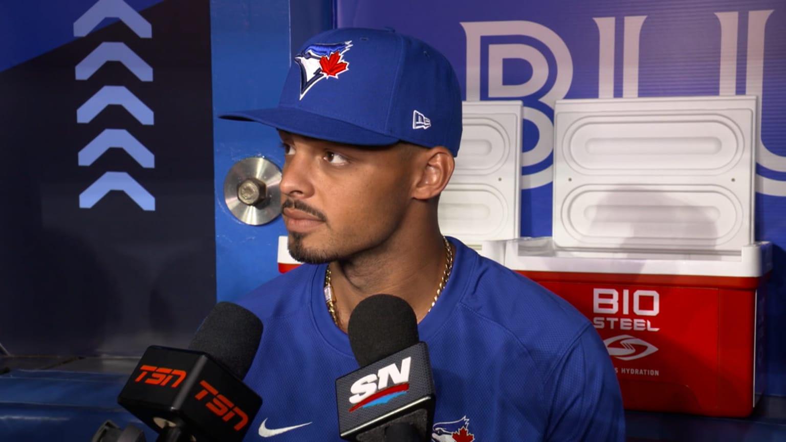 Jordan Hicks on being a Blue Jay