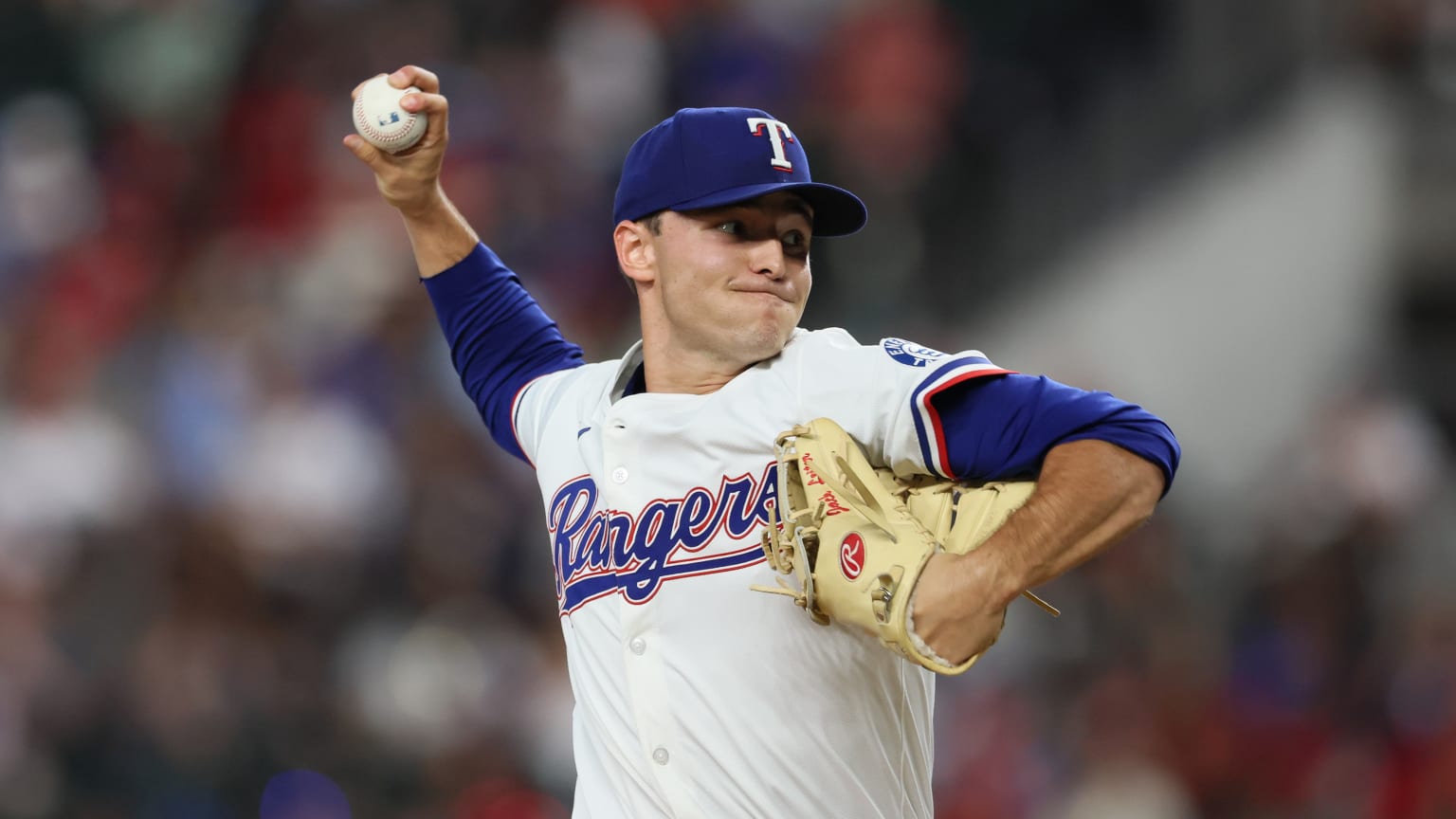 Jack Leiter strikes out seven in start | 07/21/2025 | Texas Rangers