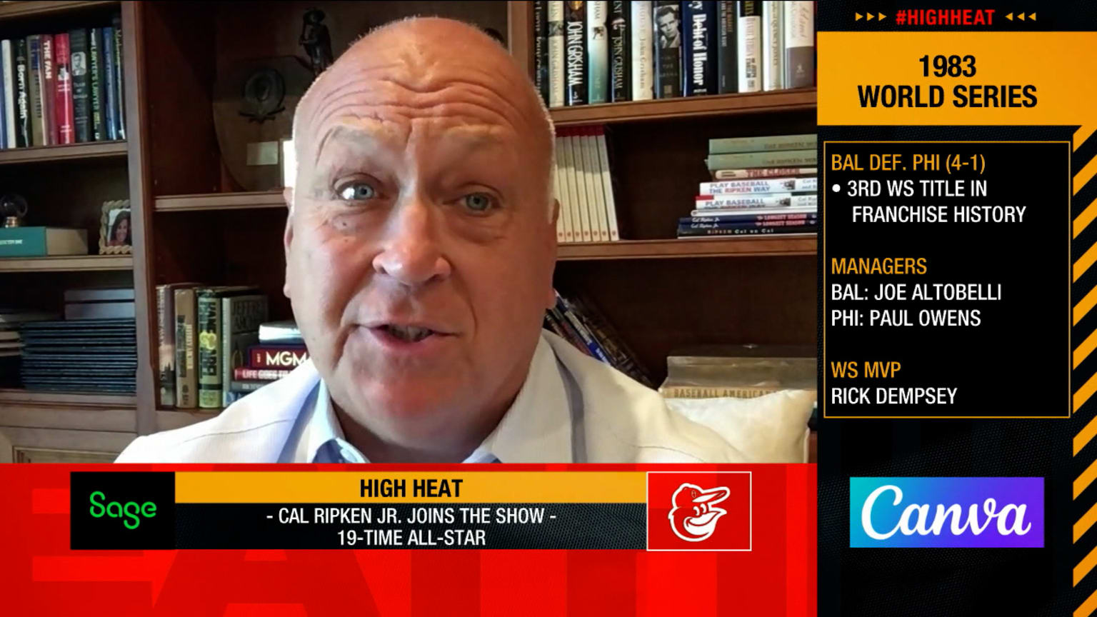 Cal Ripken Jr. on career, 1983 World Series | 10/22/2024 | Baltimore ...