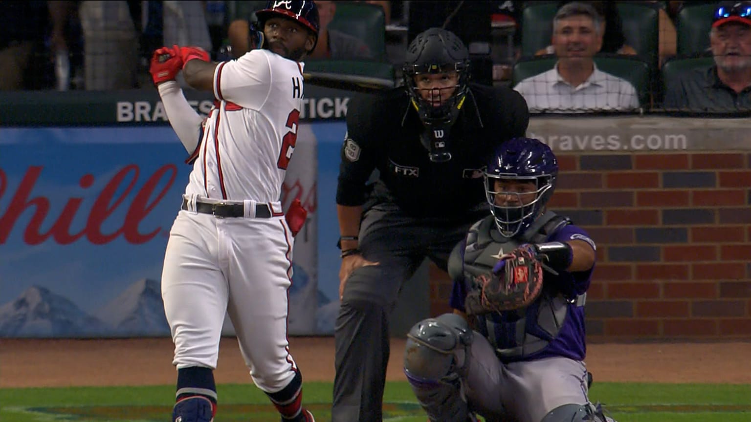 It was a great moment': Braves' Michael Harris cherishes first MLB home run