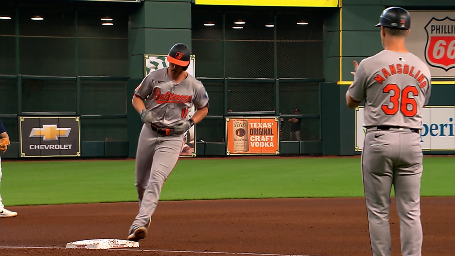 Jordan Westburg pega HR solitario en la 6ta 23/06/2024 Los Orioles