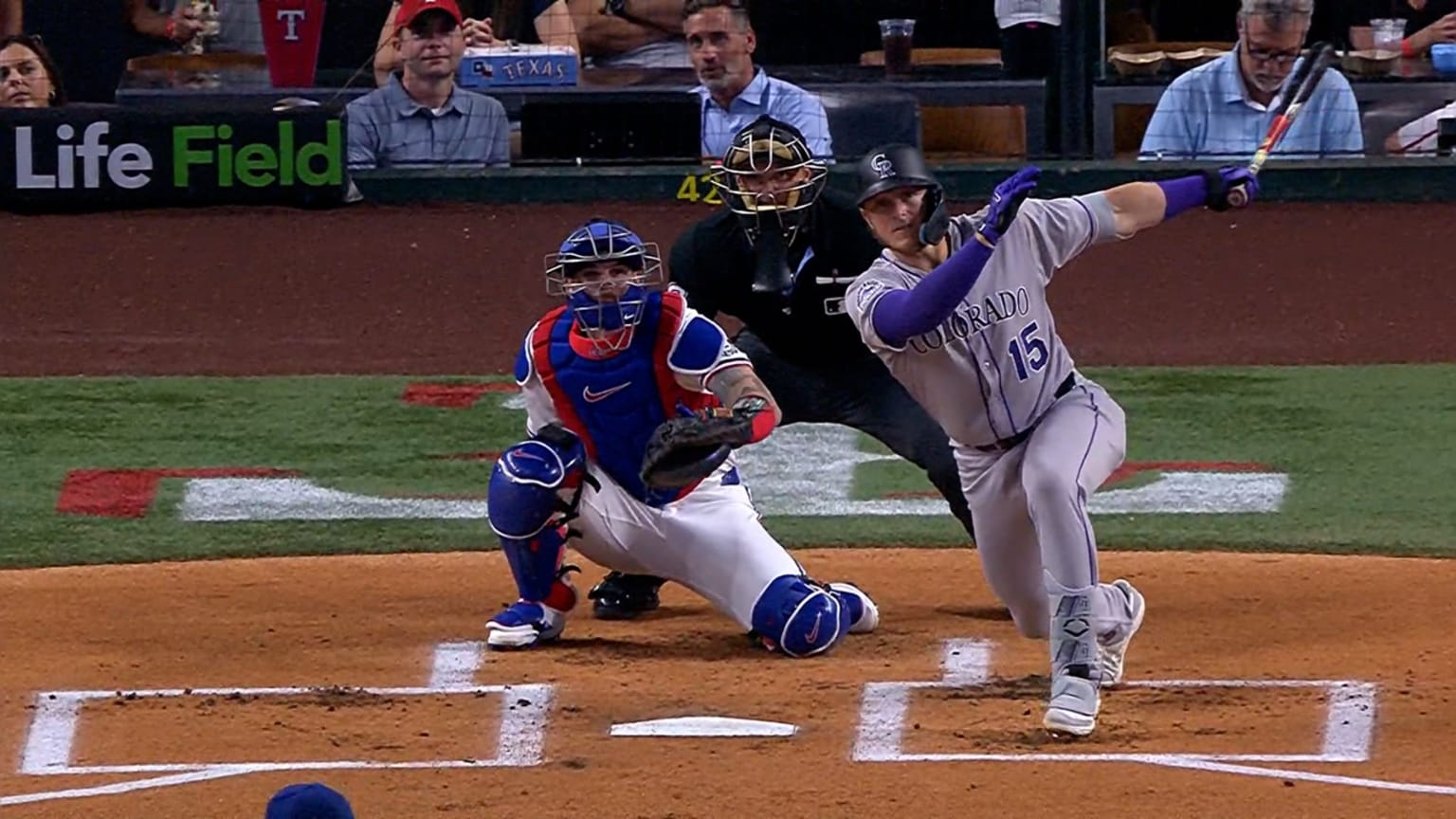 Hunter Goodman's RBI single