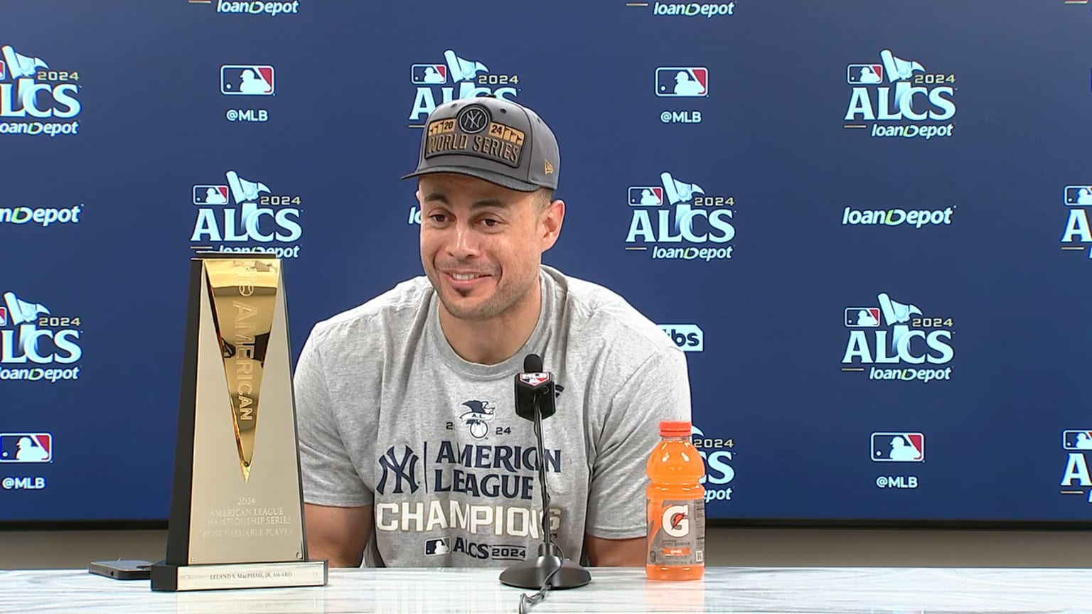 The Yankees speak to the media 20/10/2024