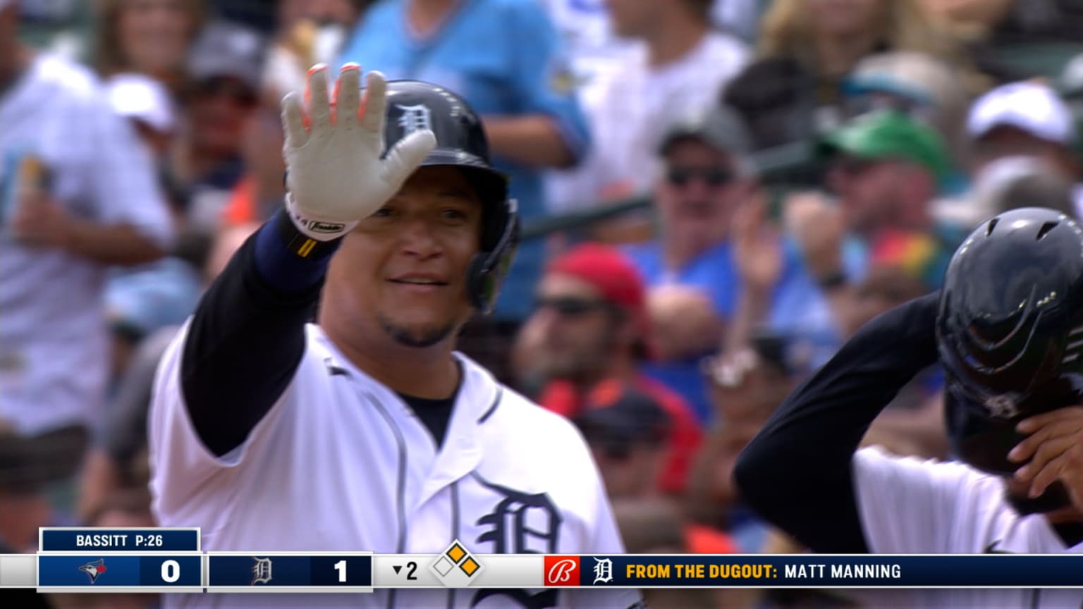 Miguel Cabrera's RBI single, 09/16/2023