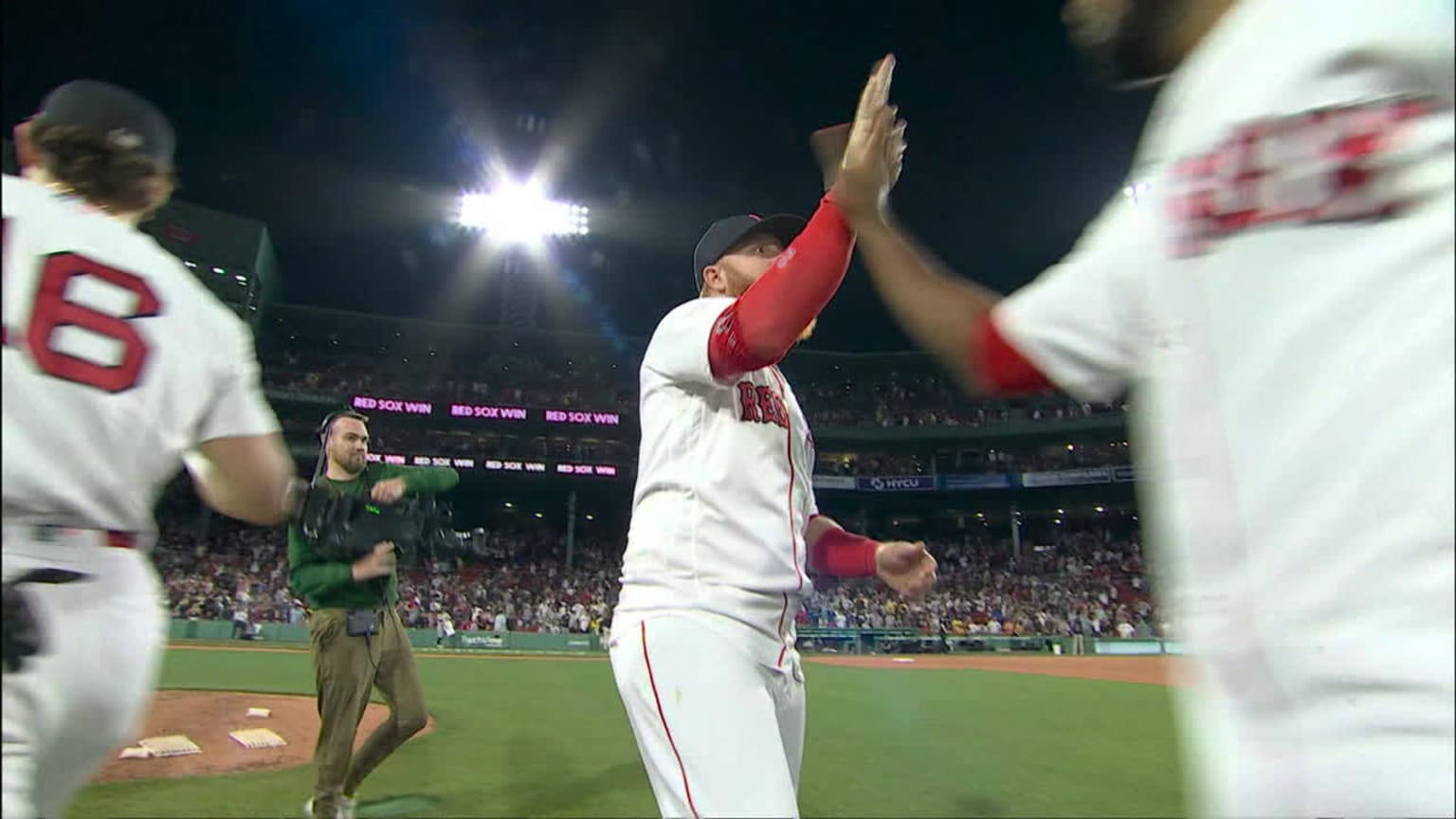 Red Sox secure the 155 victory 06/16/2023 Boston Red Sox