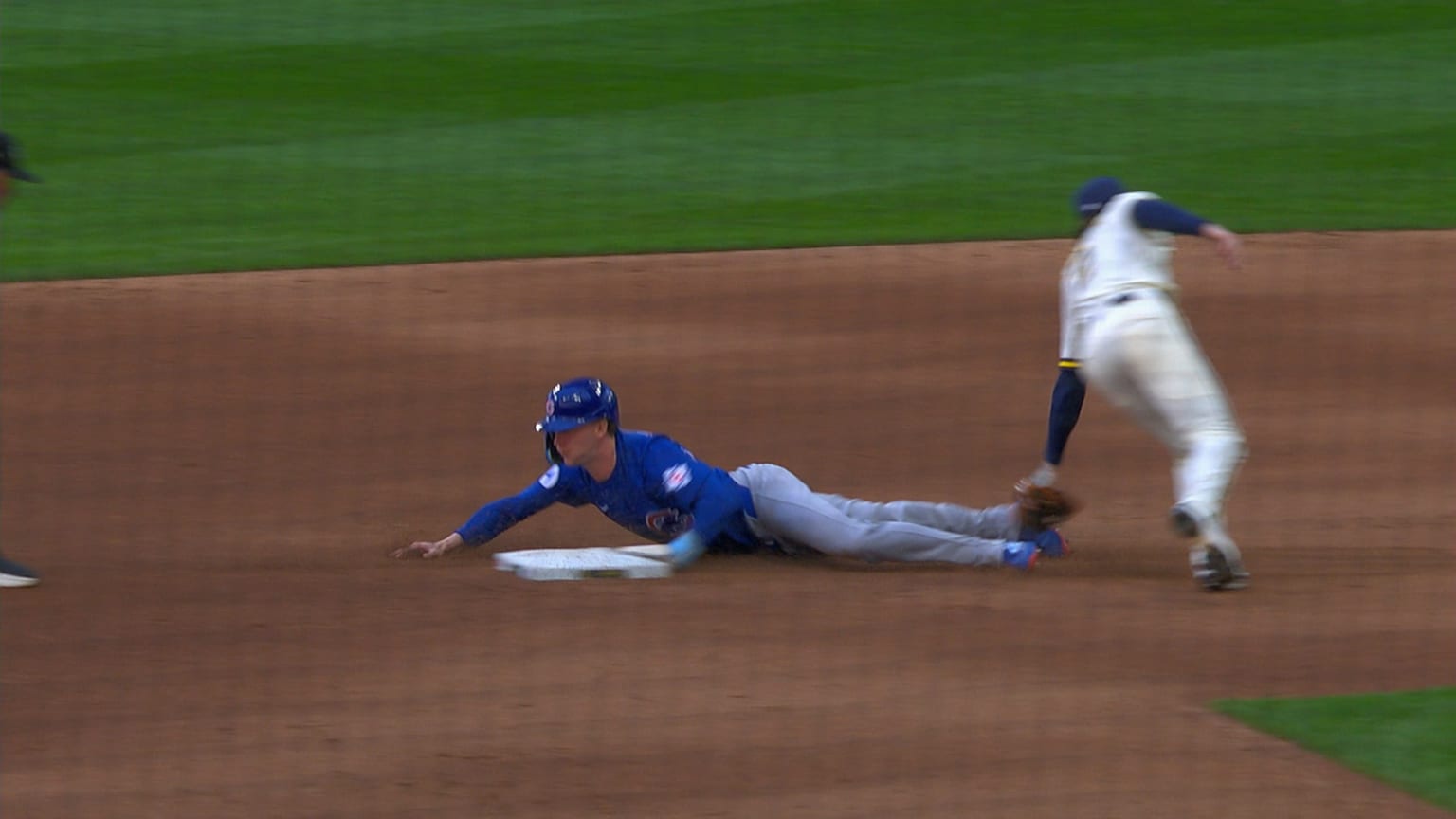 Pete Crow-Armstrong's 34th stolen base of the season