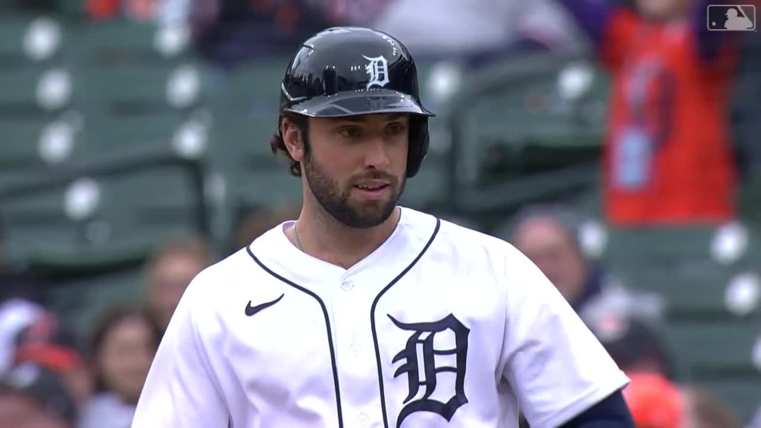 Matt Vierling plates two on a single to center field | 04/29/2023 | Detroit  Tigers