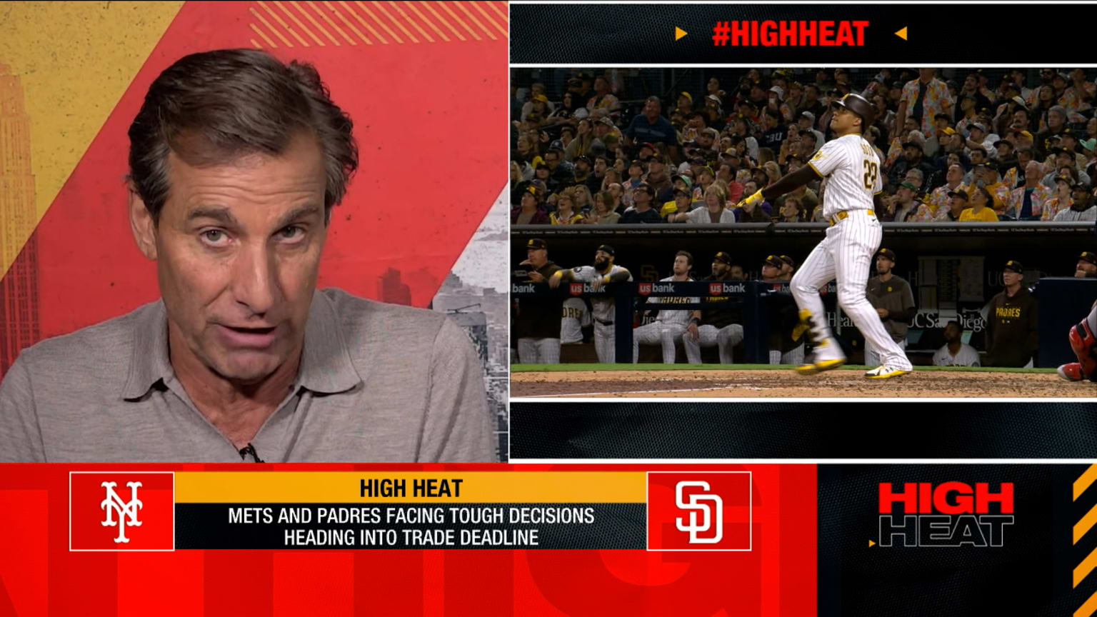 Chris Russo talks Padres and Mets' potential trades 07/17/2023