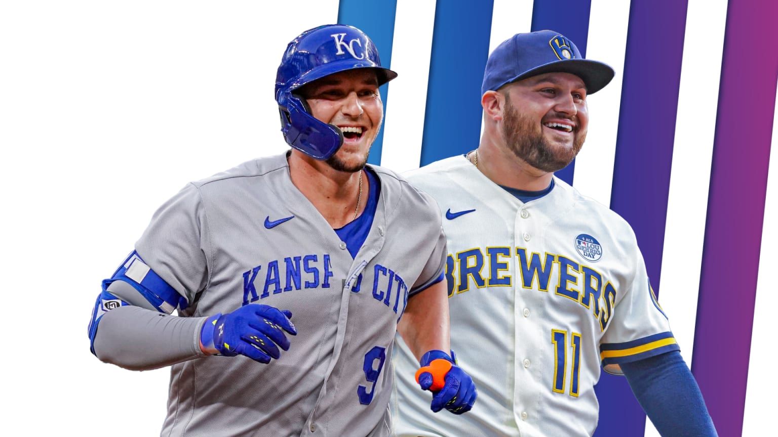 The big boys mic'd up on Play Loud!! Brewers' Rowdy Tellez, Royals