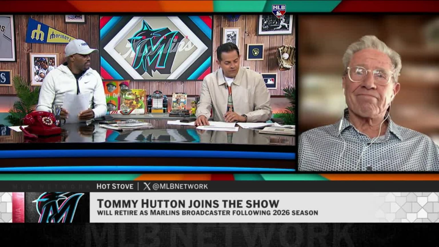 Tommy Hutton on his retirement announcement | 03/03/2026 | MLB.com
