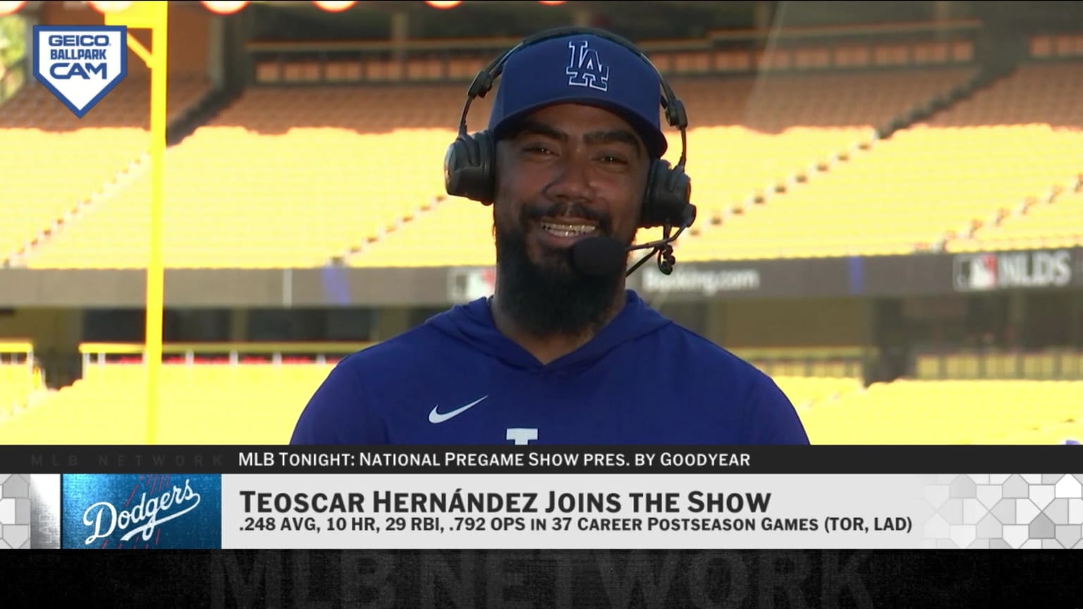Teoscar Hernández on preparing for the NLDS | 10/01/2026 | Los Angeles ...
