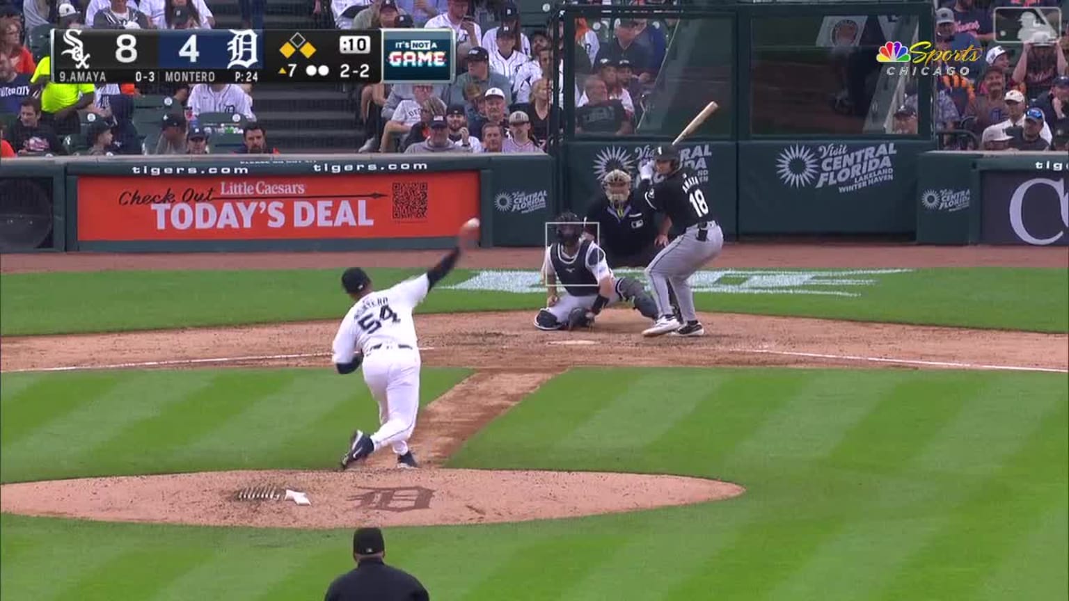 Jacob Amaya's RBI knock 09/29/2024 Chicago White Sox