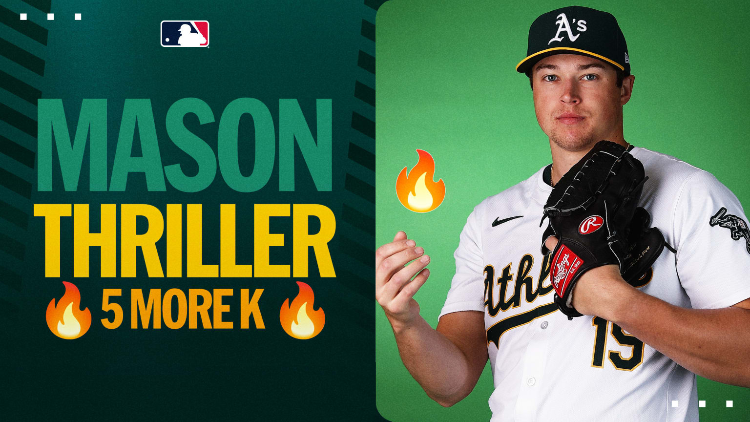 Mason Miller's five-strikeout appearance | 05/14/2024 | Athletics