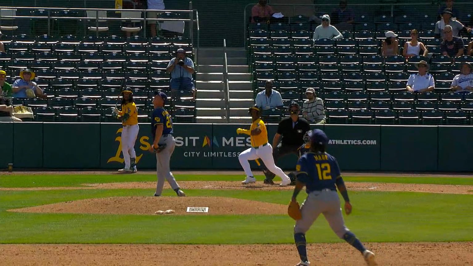 Breyson Guedez's two-run homer | 03/22/2026 | Athletics