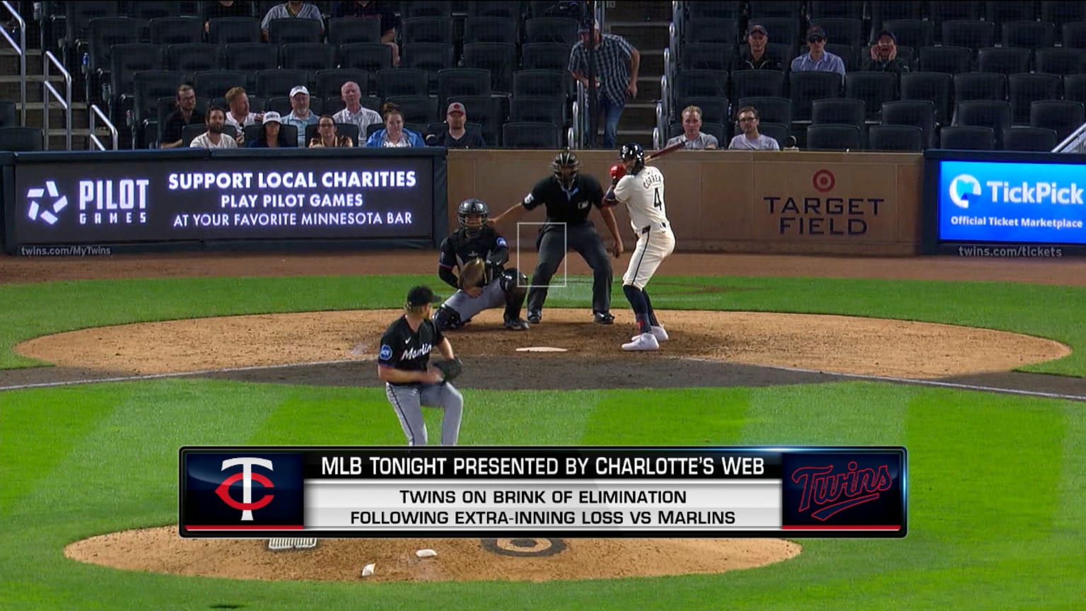 MLB Tonight discuss Twins on the brink elimination 09/27/2024