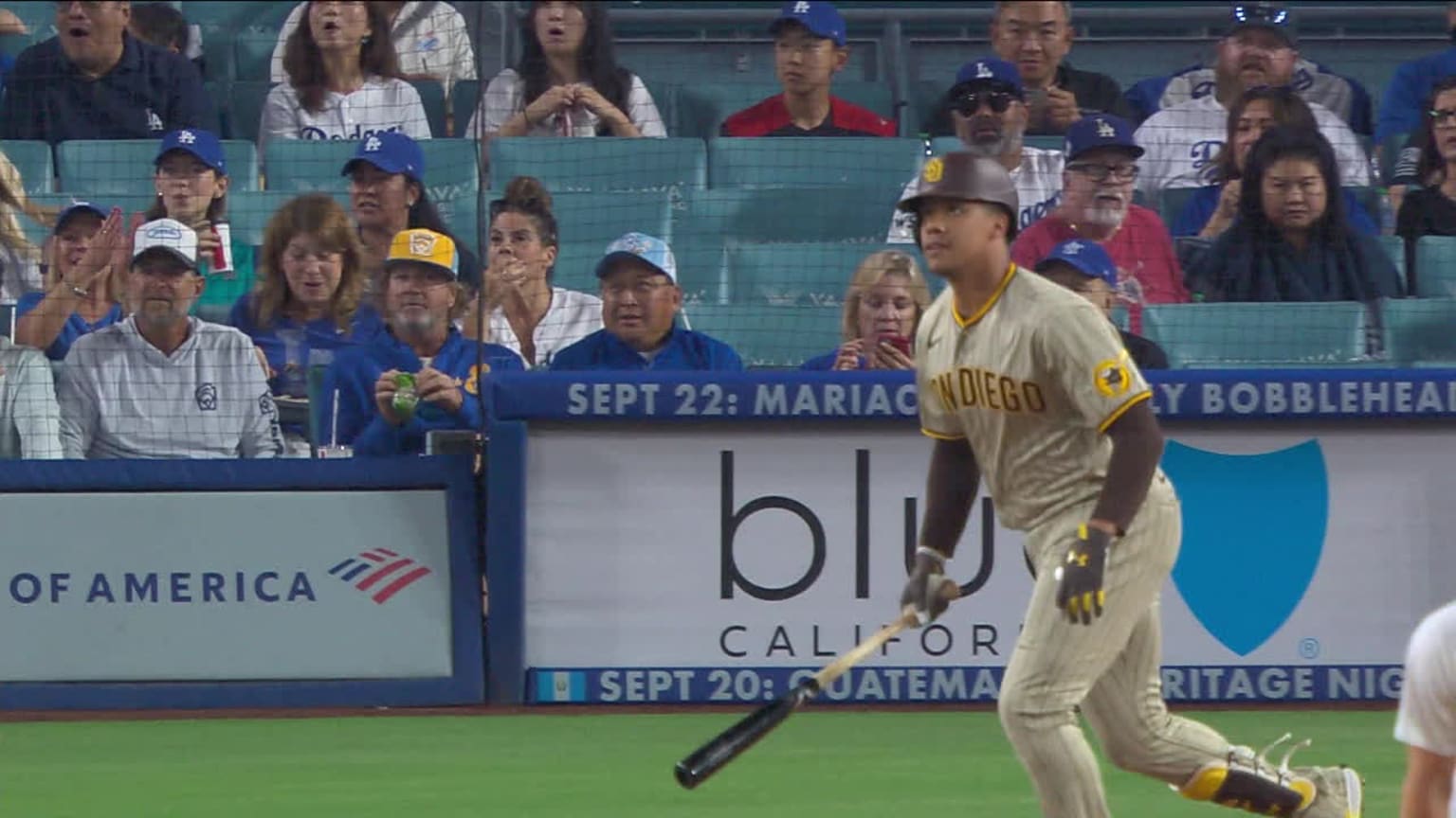 Juan Soto pega su 30mo jonrón 13/09/2023 Los Mariners de Seattle