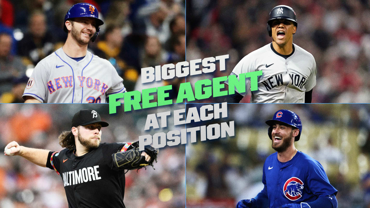 Bigname 202425 free agents at each position 10/31/2024