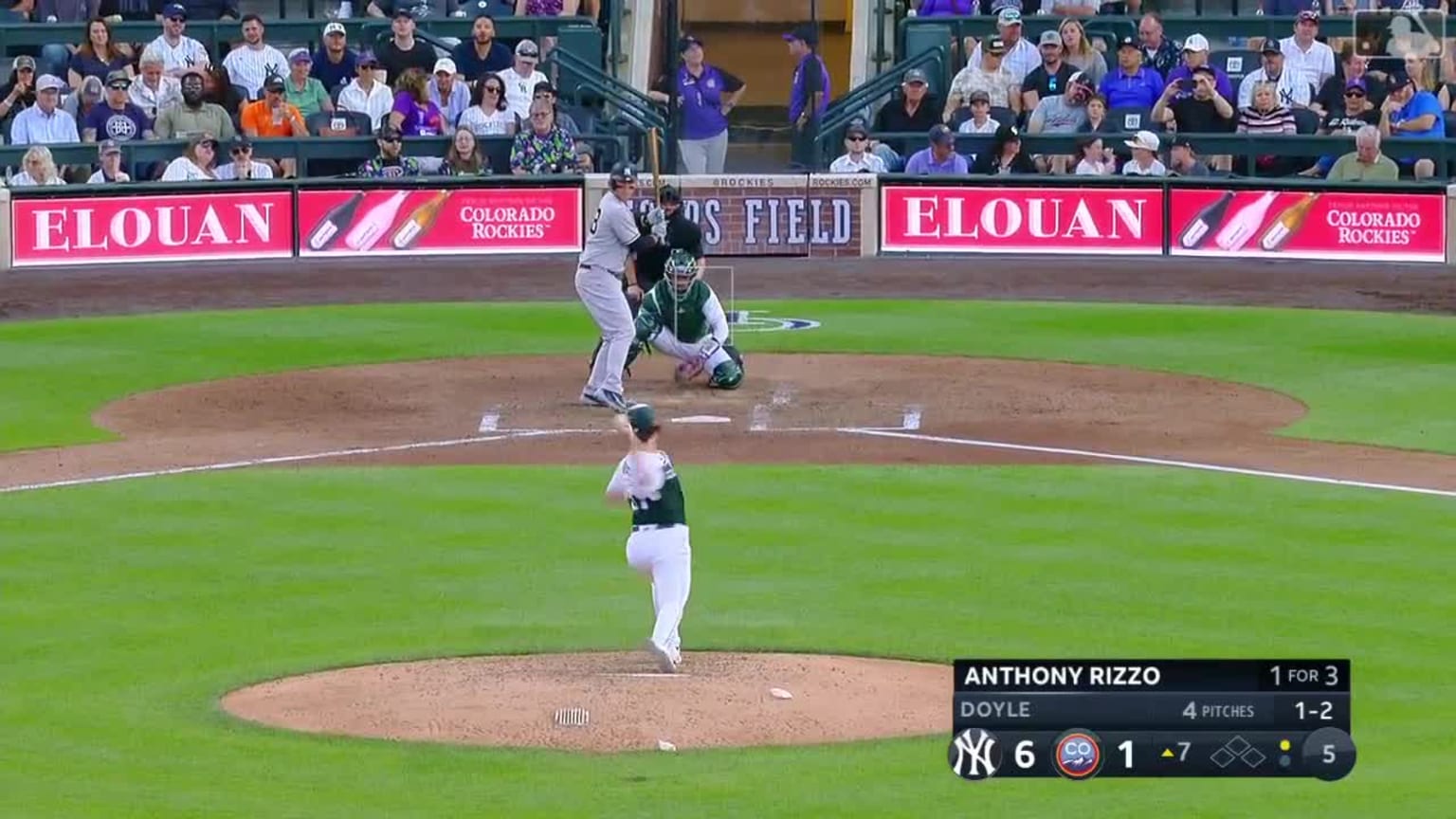 Tommy Doyle K's Anthony Rizzo | 07/15/2023 | MLB.com