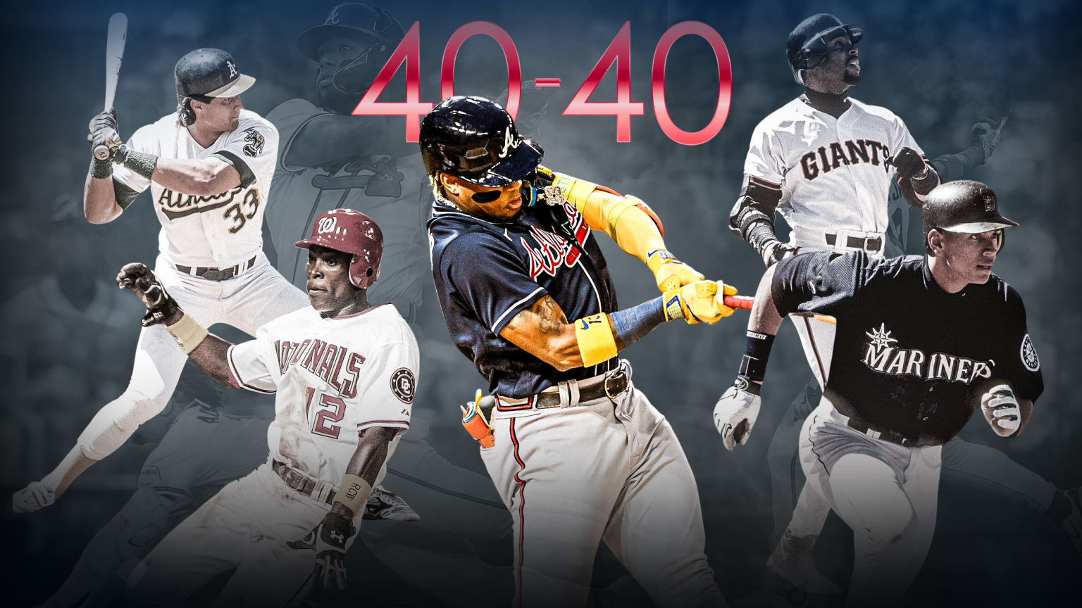 Players in 40homer/40steal club 09/21/2023