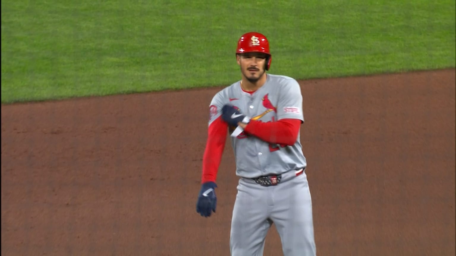 Nolan Arenado pega 3 hits 27/09/2024