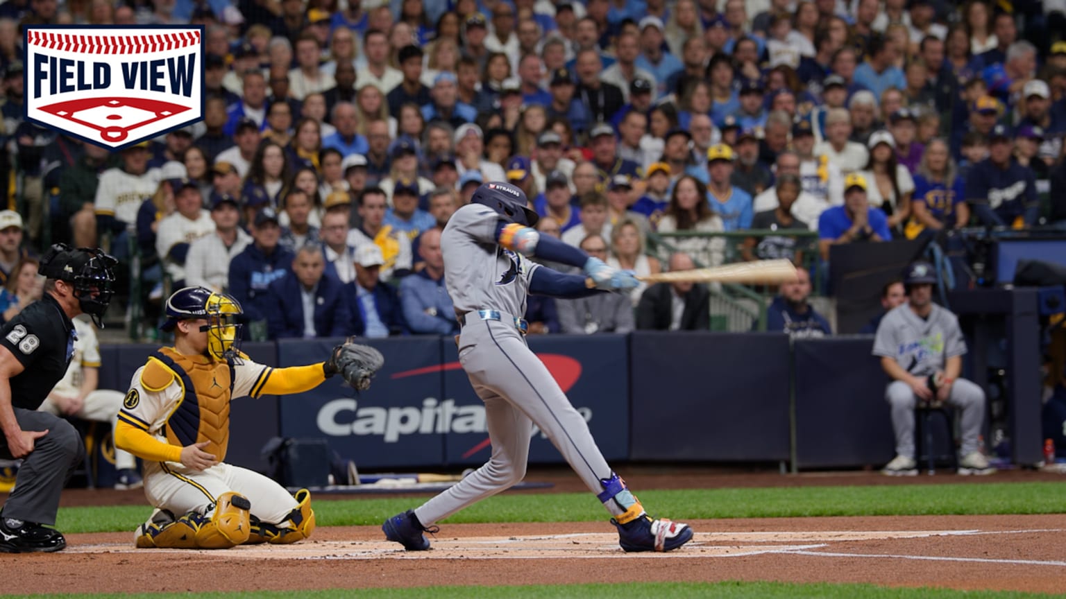 Field View: Chandler Simpson RBI Single | 10/25/2026 | Tampa Bay Rays