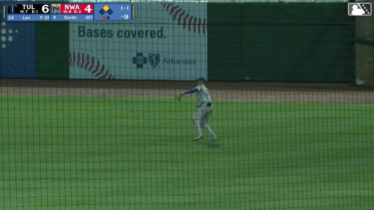 Lolo Sanchez's outfield assist 04/06/2024