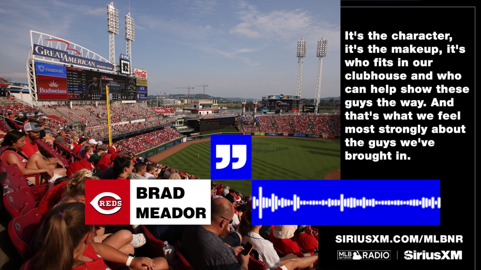 Brad Meador discusses the Reds' offseason moves, more | 01/21/2024 ...