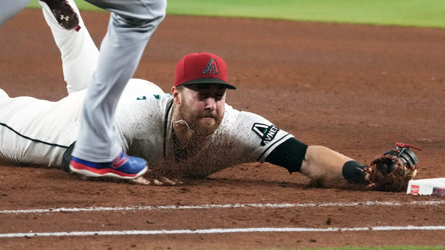 USA製 Swingster Diamond Col. MLB CWS ピステ Tyler Locklear's fantastic diving play | 08/09/2026 | Arizona
