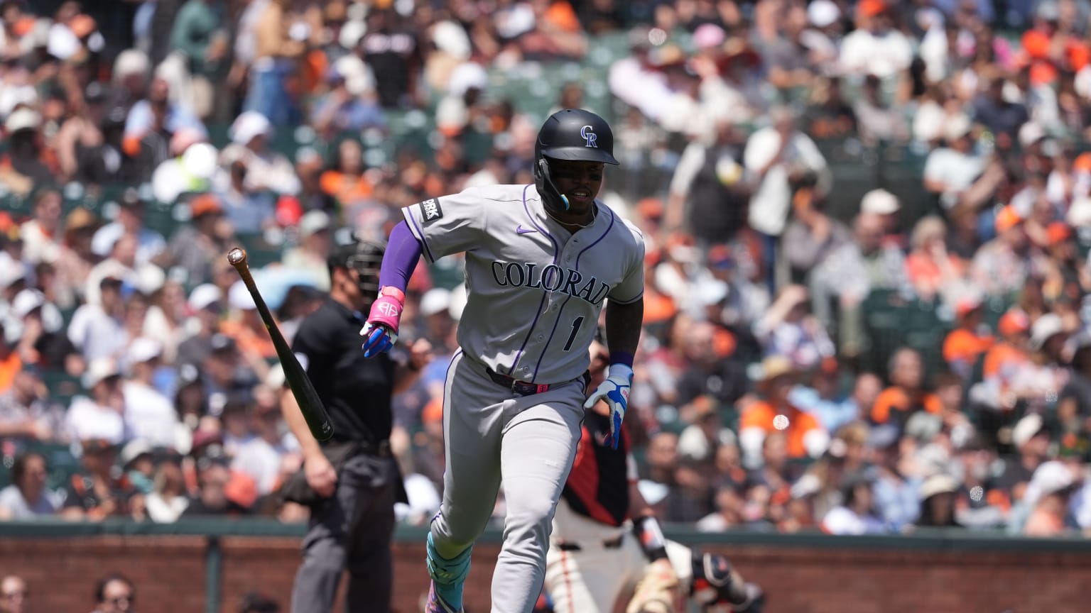 Adael Amador's three-run home run (1) | 08/16/2026 | Colorado Rockies